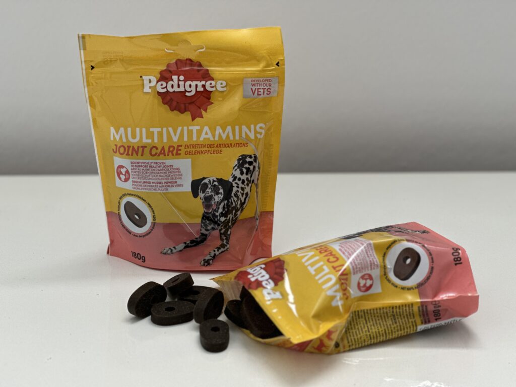 Pedigree Multivitamin Dog Snacks for Digestion, Joint Care, and Immune System